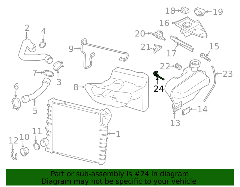 Genuine Porsche parts diagram