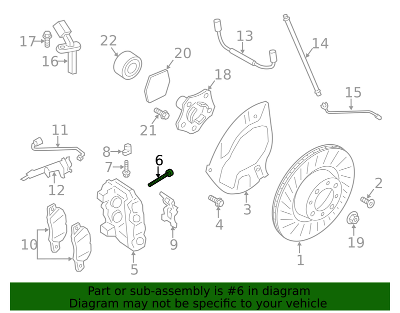 Genuine Porsche parts diagram