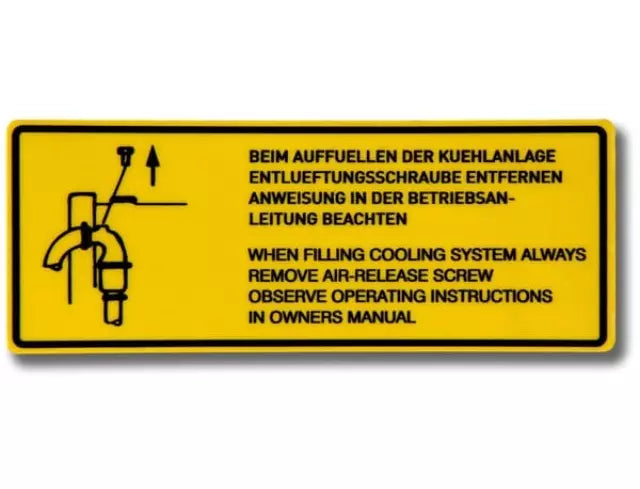 Genuine Porsche Sticker - 477-000-269-C