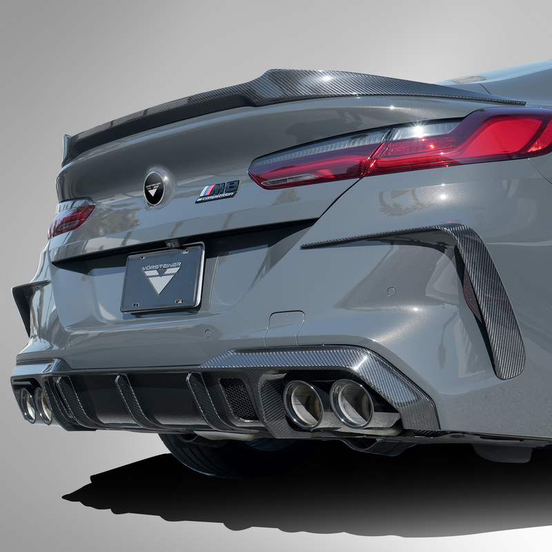 Vorsteiner VRS Aero 2 Pc Eye Brows On Rear Bumper For BMW F9x M8 - BMV8025