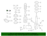Genuine Porsche parts diagram
