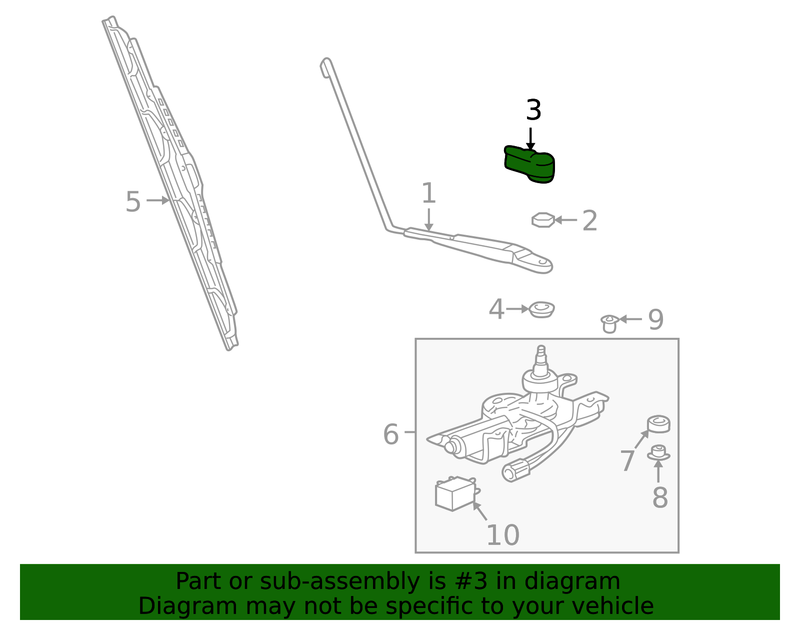 Genuine Porsche parts diagram