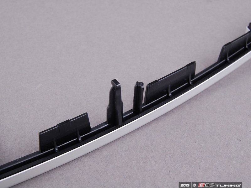 Center Dashboard Bezel - Satin Aluminum