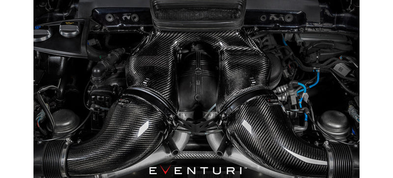 Eventuri Black Carbon Intake For Porsche 991.1 991.2 Turbo - EVE-P991T-INT
