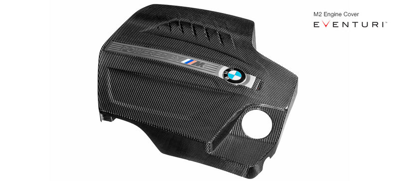 Eventuri Carbon Fiber Engine Cover For BMW M2 N55 - EVE-N55-ENG