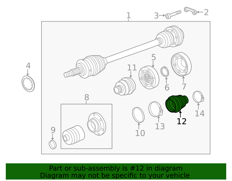 Genuine Porsche parts diagram