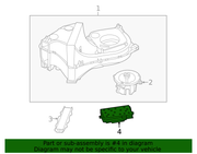 Genuine Porsche parts diagram