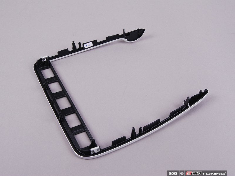 Center Dashboard Bezel - Satin Aluminum