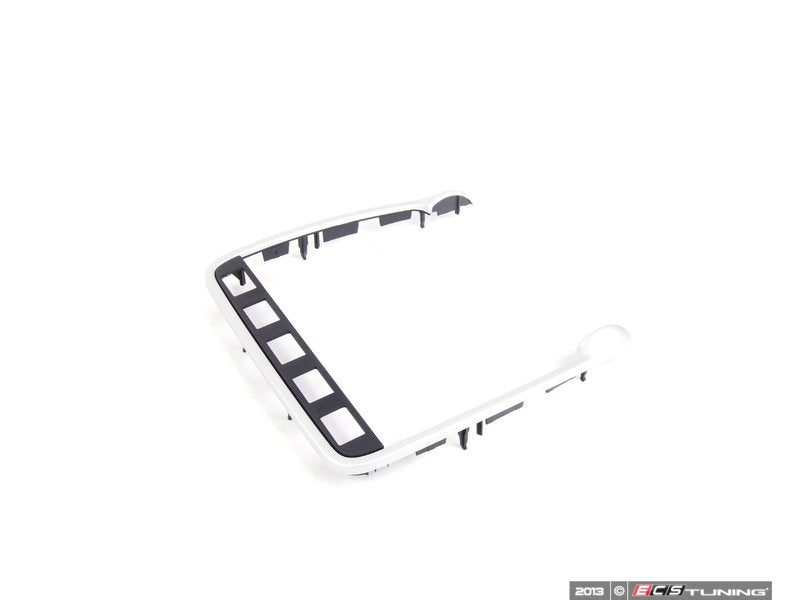 Center Dashboard Bezel - Satin Aluminum