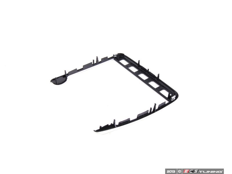 Center Dashboard Bezel - Satin Aluminum