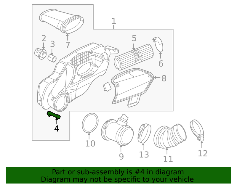 Genuine Porsche parts diagram