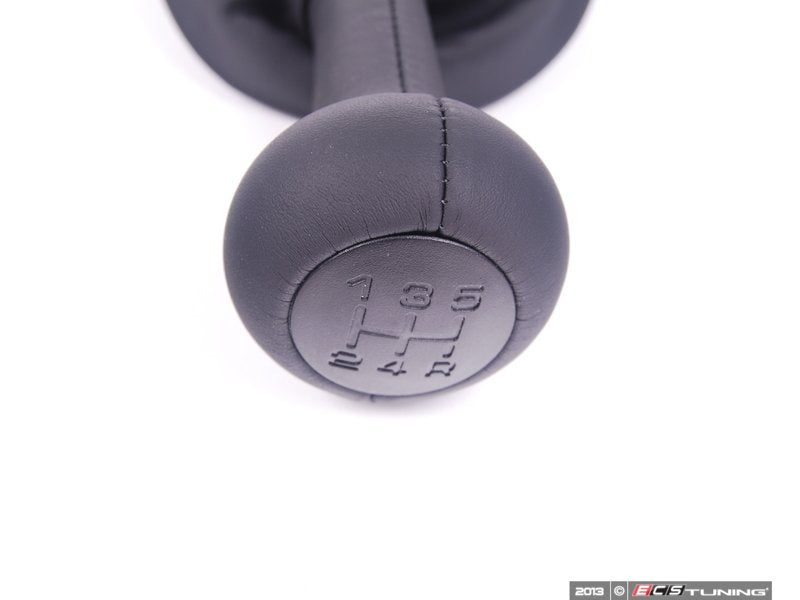 Shift Knob With Boot - Satin Black