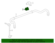 Genuine Porsche parts diagram