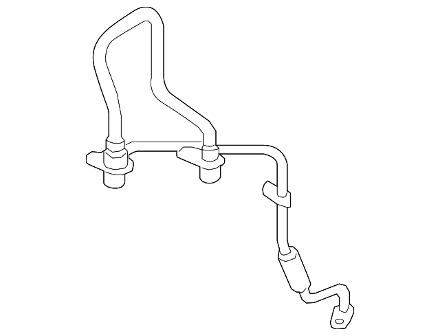 Genuine Porsche parts diagram