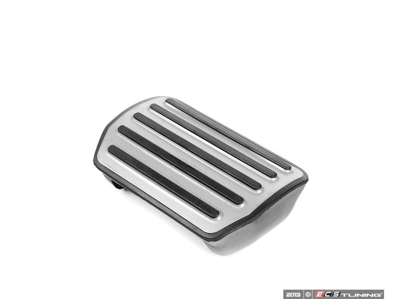 Brushed Aluminum Pedal Cap - Brake