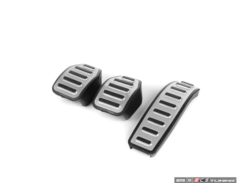 Aluminum & Rubber Pedal Cap Set