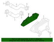Genuine Porsche parts diagram