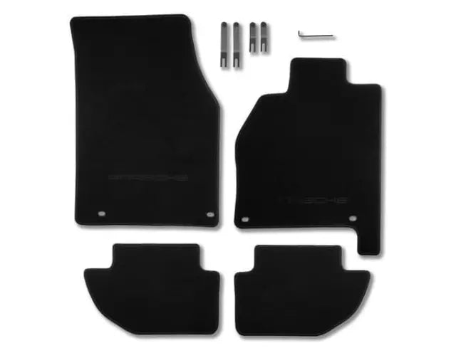 Genuine Porsche Floor Mat 1 Set Blac - 000-043-153-23-5FV