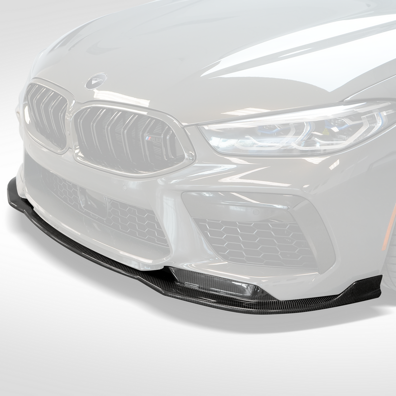 Vorsteiner VRS Aero Front Spoiler Carbon Fiber PP 2x2 Glossy For BMW F9x M8 - BMV8020