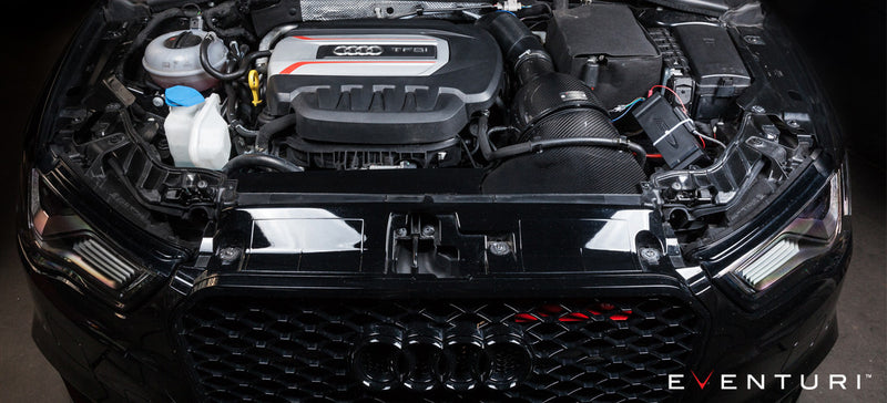 Eventuri Black Carbon Intake for Audi S3 8V / VW Golf R MK7 Gti-2.0 TFSI - EVE-2TFSI-CF-INT