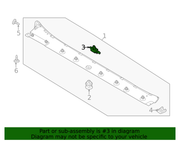 Genuine Porsche parts diagram