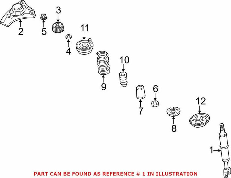 VW Strut Assembly – Front 4B0412031CA