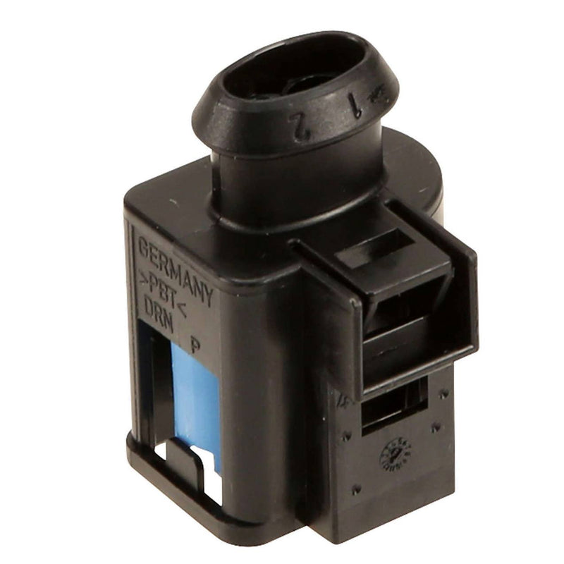 Electrical Connector Housing (2 Pin) (Black/Blue)