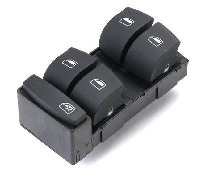 Genuine VW/Audi Window Switchpack – Front Driver Side (Black) 4E0959851B5PR
