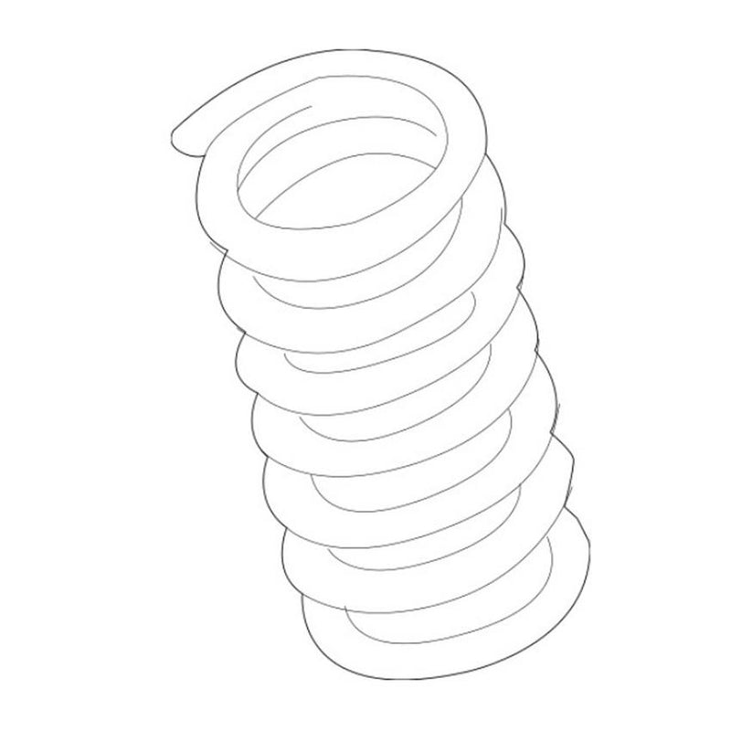 Genuine VW/Audi Coil Spring – Front 4F0411105BF