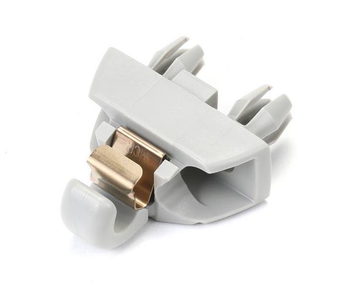Genuine VW/Audi Sun Visor Bracket (Silver) 4F08575611YE