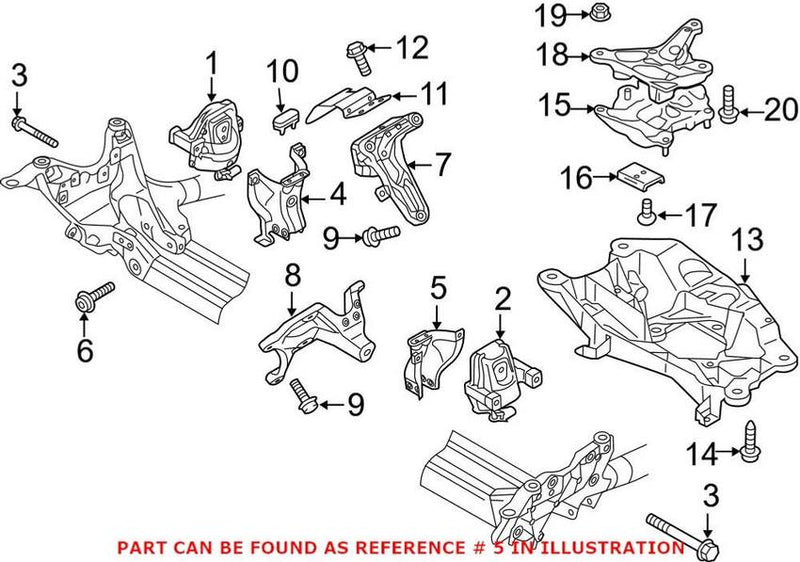 Engine Mount Bracket – Driver Side