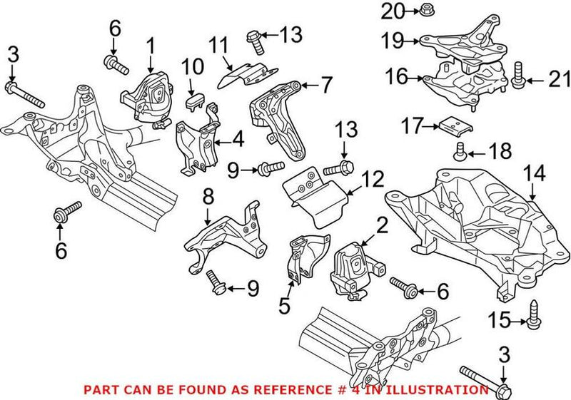 Engine Mount Bracket – Passenger Side