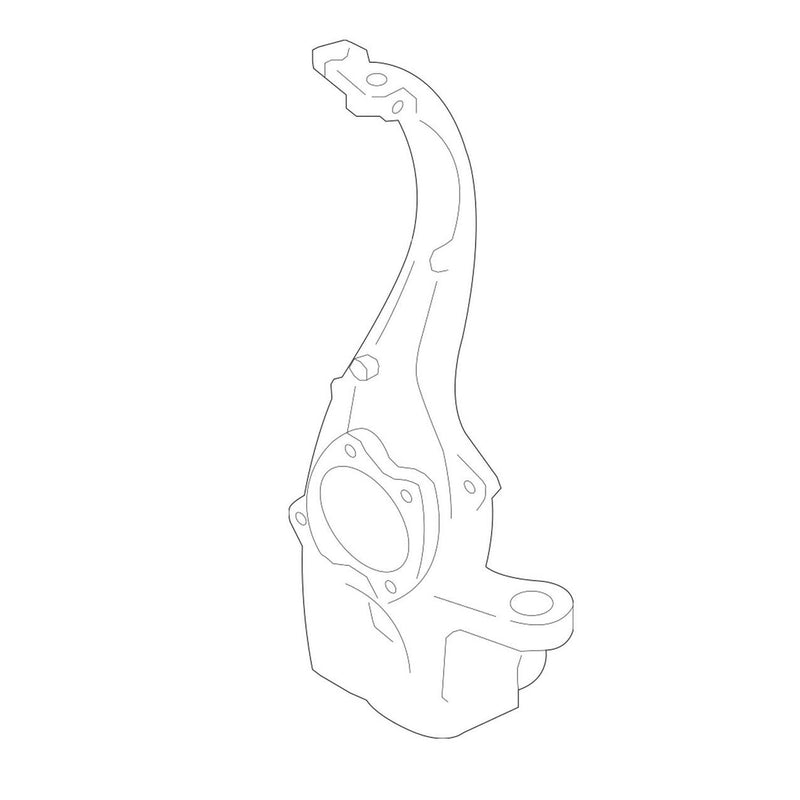 Genuine VW/Audi Steering Knuckle – Driver Side 4G0407253A