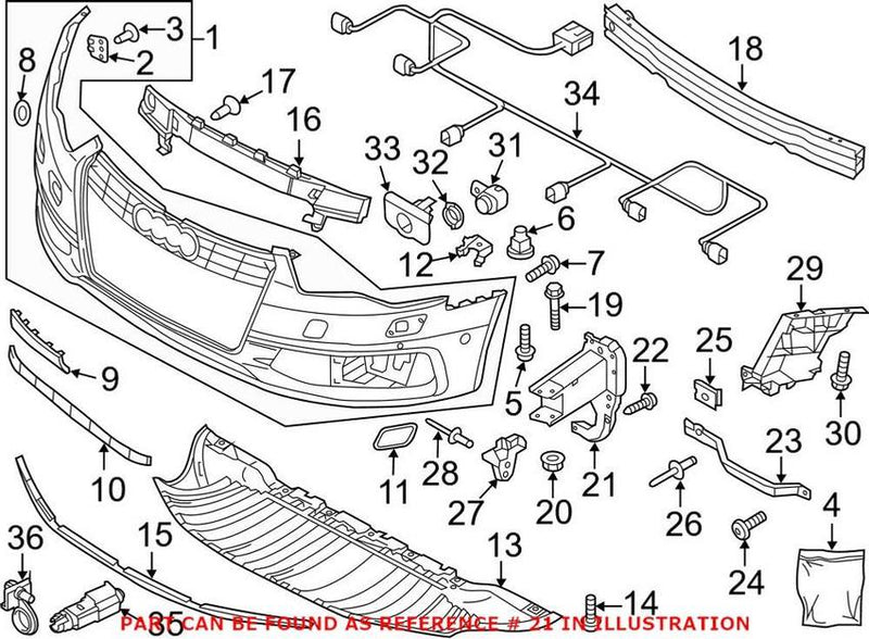 Bumper Impact Bar Bracket – Front Driver Side