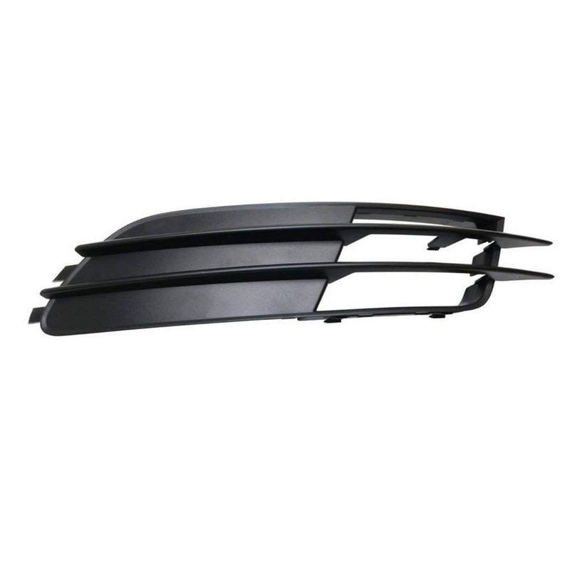 Genuine VW/Audi Bumper Cover Grille – Front Passenger Side (Satin Black) 4G0807682F9B9