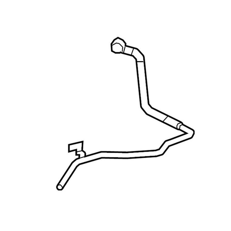 Genuine VW/Audi HVAC Heater Hose 4G0819337