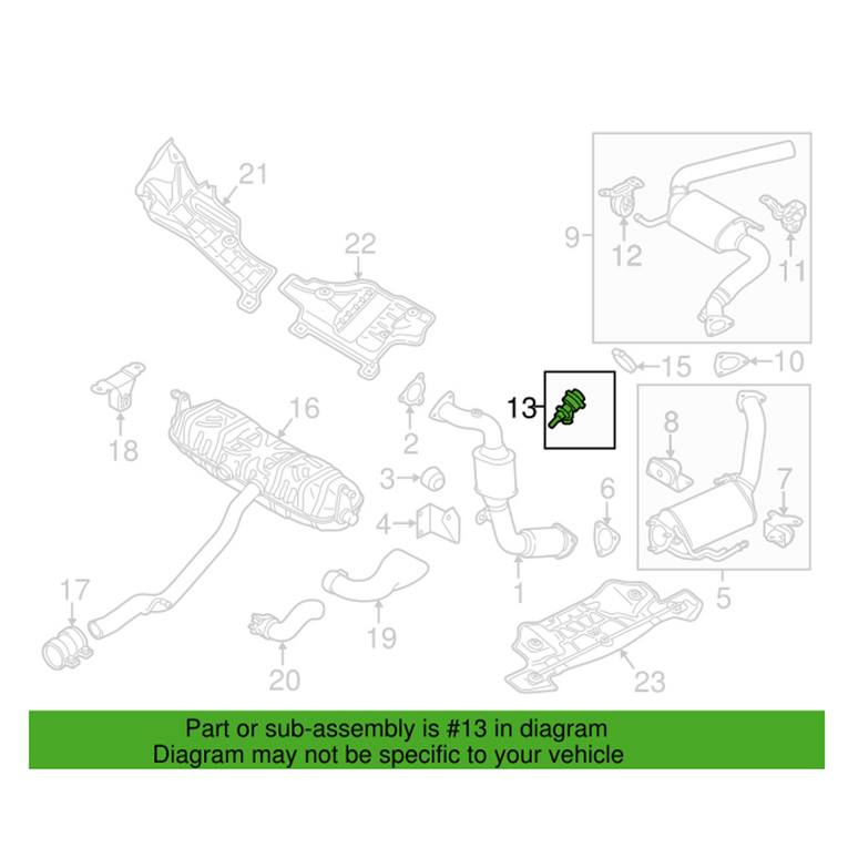 VW Diesel Exhaust Fluid (DEF) Injector 4H0131113A