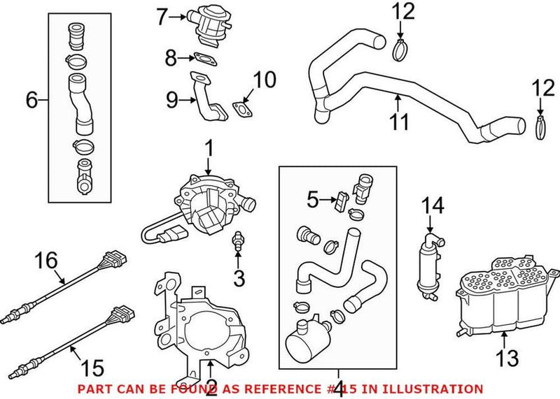 Oxygen Sensor – Front (Cylinder 5,6,7,8 )