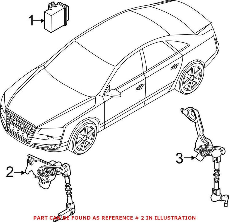 ARNOTT INDUSTRIES Headlight Level Sensor RH-3587