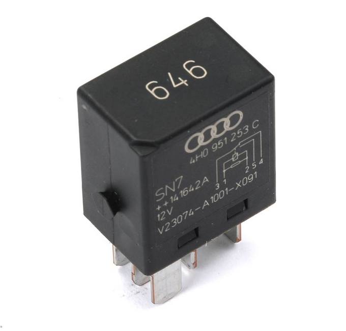 Genuine VW/Audi VW Horn Relay 4H0951253C