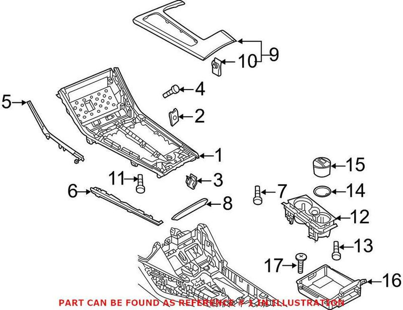 Genuine VW/Audi Automatic Transmission Shift Cover Plate