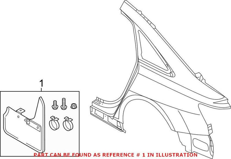 Mud Flap Kit – Rear