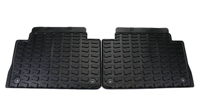 Floor Mat Set – Rear (All-Weather) (Black)
