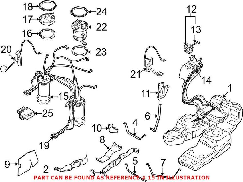 Genuine VW/Audi Electric Fuel Pump 4L0919087A