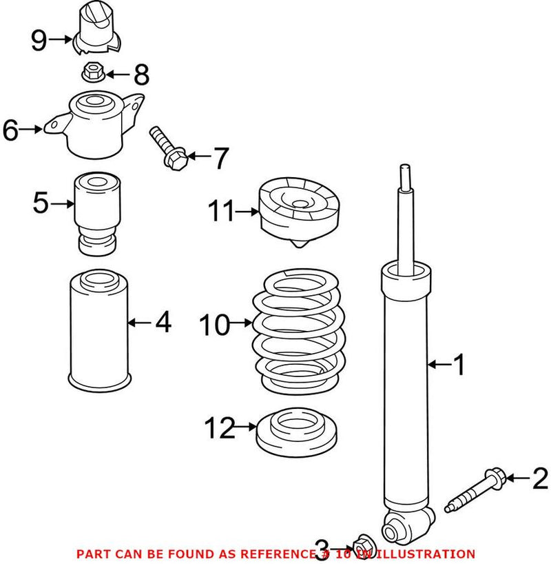 Coil Spring – Rear (Without Air Spring Damper)
