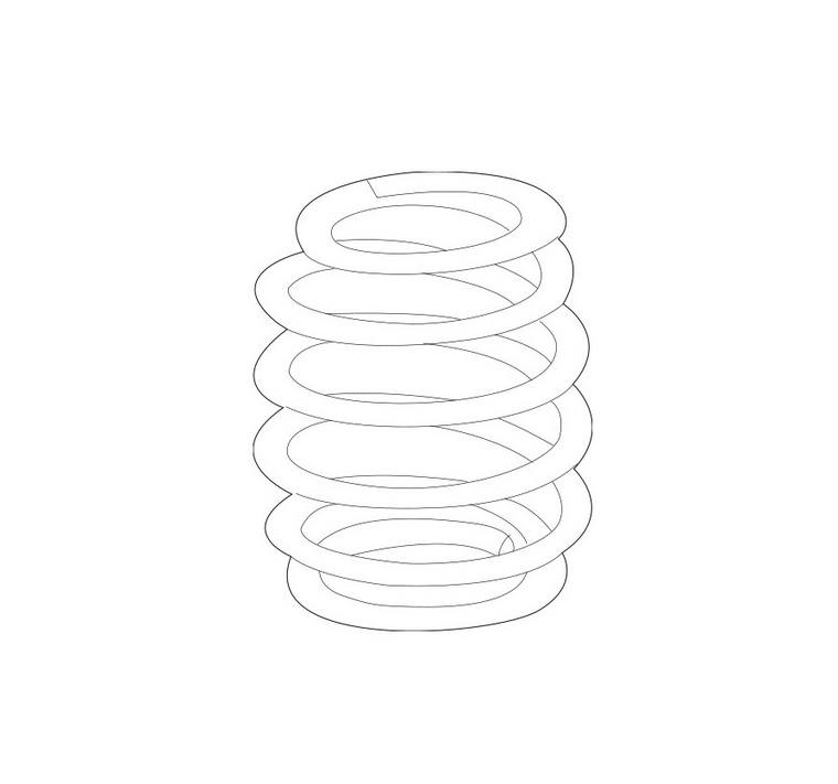 Coil Spring – Rear (Without Air Spring Damper)