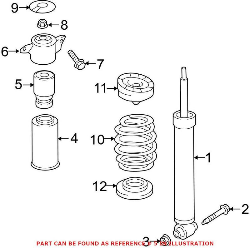 Suspension Strut Bumper – Rear