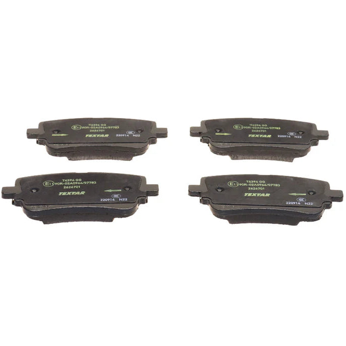 TEXTAR Brake Pad Set 2626701