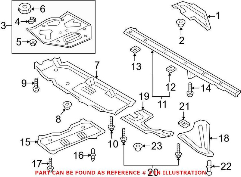Genuine VW/Audi Sound Absorber