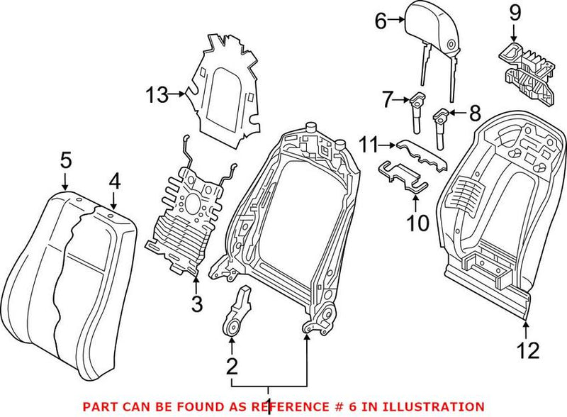 Headrest (Okapi Brown)